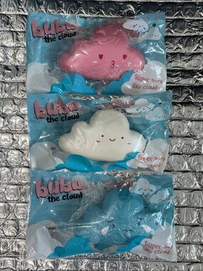 Momocuppy Bubu the Cloud Squishy Fidget Bundle